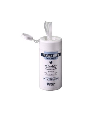 Pharmasteril fazzoletti barattolo 100pz