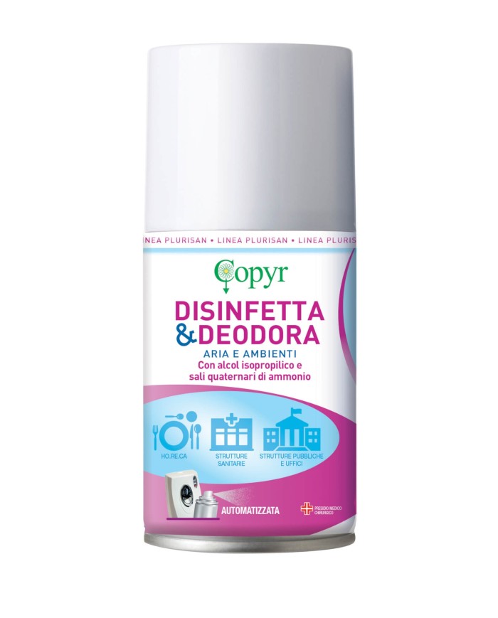Plurisan disinfettante ambienti automatizzato 250ml