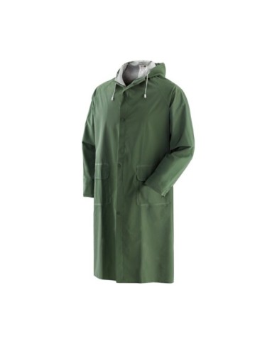 PLUVIO Cappotto Pvc bispalmato verde Tg.S-3XL