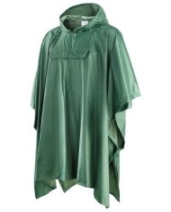 Poncho Niagara poly/pvc verde Tg.unica