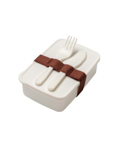 Porta pranzo in PP, con posate incluse