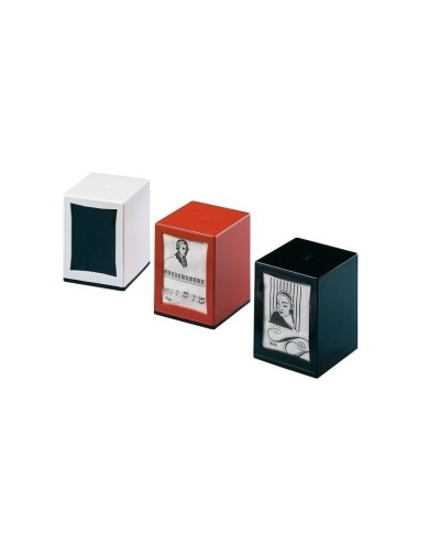 Portatovaglioli Pratik in plastica rettangolare rosso 10x11x13cm