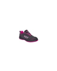 Scarpa MarinaBay bassa tessuto nero/rosa S1P Taglie: 36-40