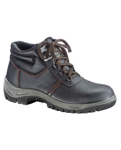 Scarpa Monza S1P SRC alta in pelle stampata nero Tg.36-47