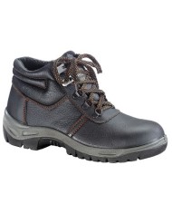 Scarpa Monza S1P SRC alta in pelle stampata nero Tg.36-47