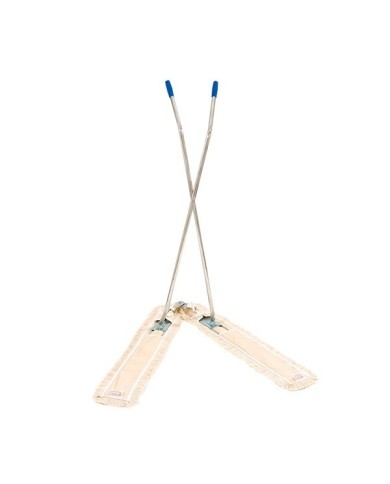 Scopa a forbice completa (2 mt), con staffe in metallo