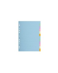 Separatore Forever Pastel A4 12 tasti cartoncino 170gr Exacompta