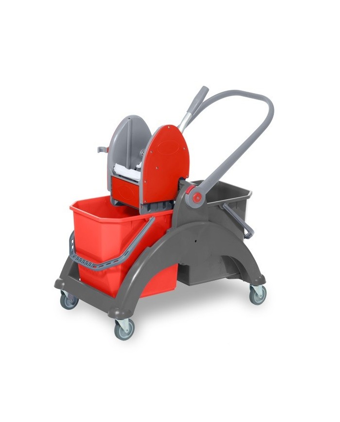 SKY2.25MP Carrello duo 2x25lt con manico plastica + Elparoll