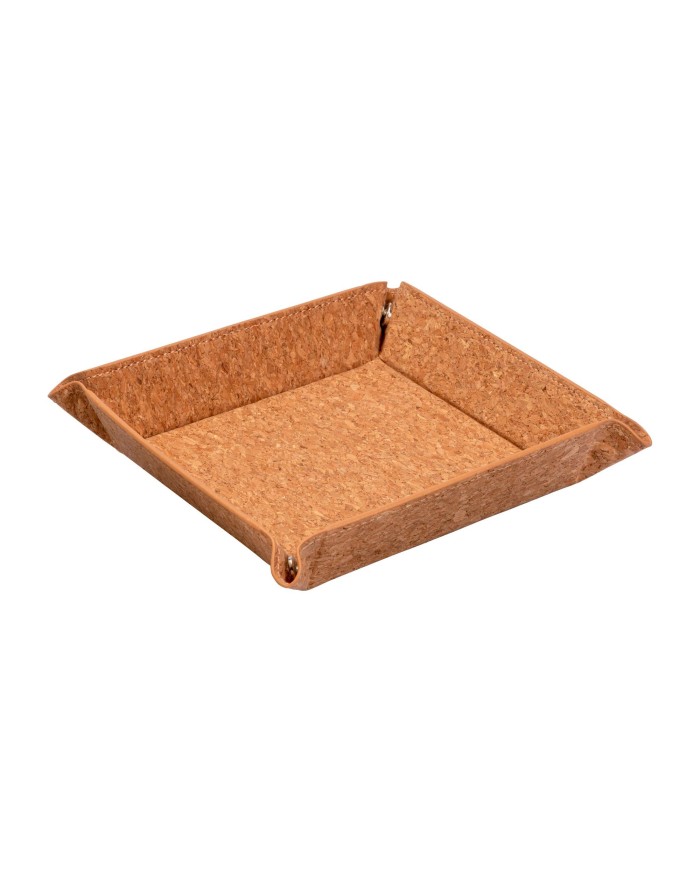 Svuotatasche in sughero con bottoni automatici