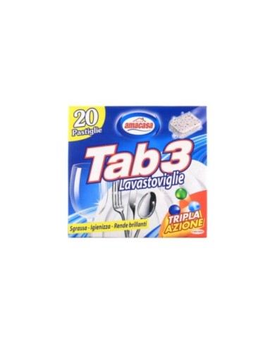 TAB 3 Lavastoviglie 20 Tabs 400gr