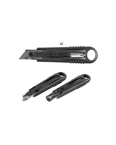 Taglierino con lama retrattile automatica, medio