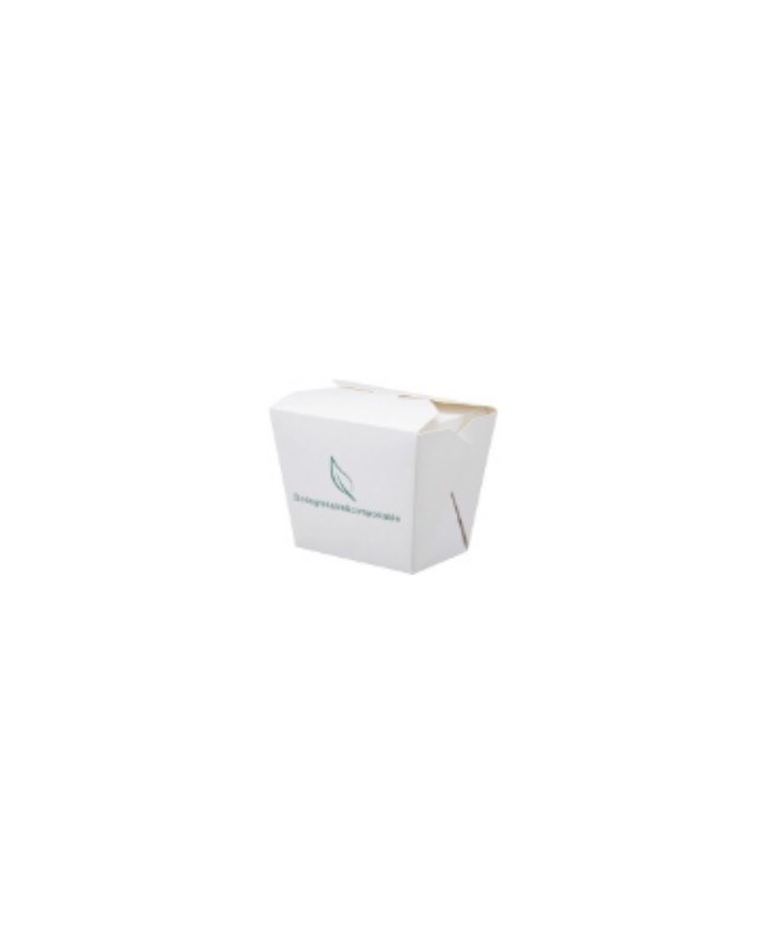 Take away box in carta + PLA 8,9x6,8x10,2cm 900ml 25pz