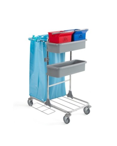 Tecno 10 Carrello cromato