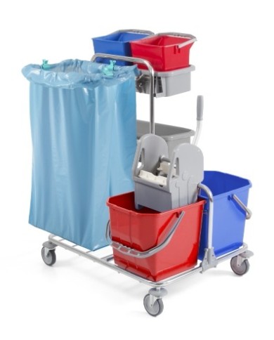 Tecno 20 Carrello cromato