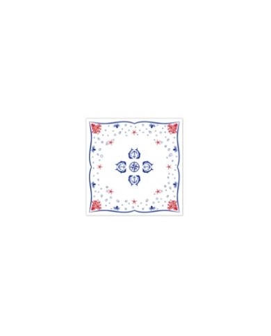 Tovaglia 100x100 Dolphins 50pzx5