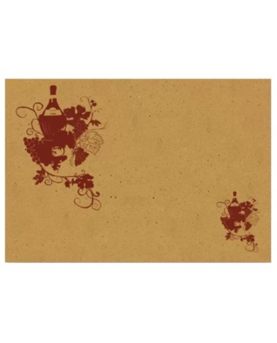 Tovaglietta 40x30 Cartapaglia Bacco 200pzx5