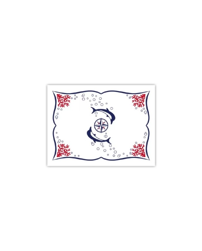 Tovaglietta 40x30 Dolphins 250pzx10