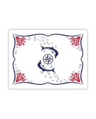 Tovaglietta 40x30 Dolphins 250pzx10