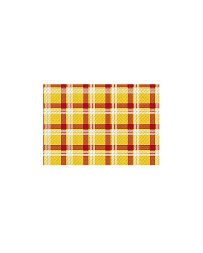 Tovaglietta 40x30 Scozzese Giallo/Rosso 250pzx10