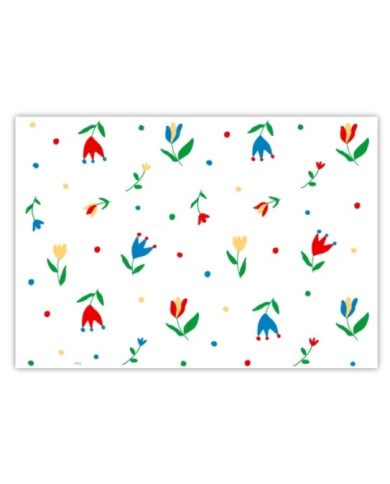 Tovaglietta 40x30 Tulipani 250pzx10