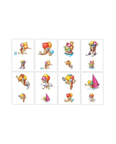 Tovagliolo 17x17 Gelato decori assortiti 1V 2000pzx10