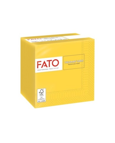 Tovagliolo 24x24 Smart Giallo Limone 2V 100pzx24