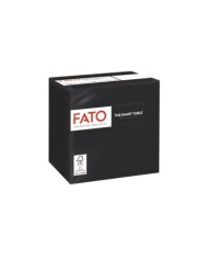 Tovagliolo 24x24 Smart Nero 2V 100pzx24