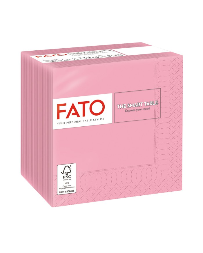 Tovagliolo 24x24 Smart Rosa 2V 100pzx24