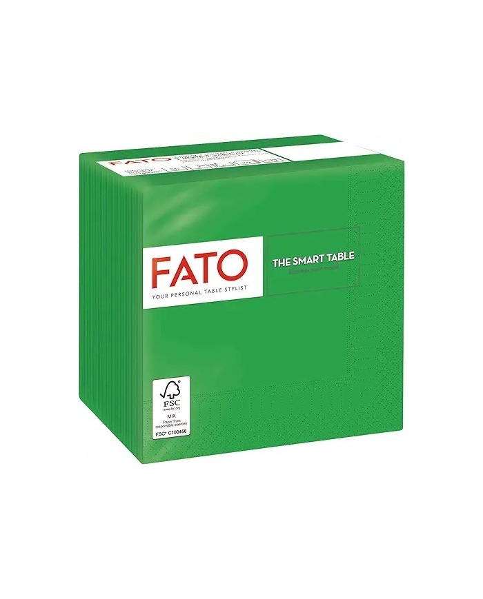 Tovagliolo 24x24 Smart Verde smeraldo 2V 100pzx24