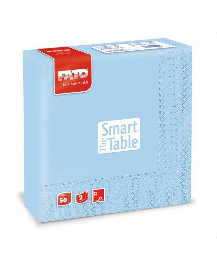 Tovagliolo 33x33 Smart Azzurro 2V 50pzx24