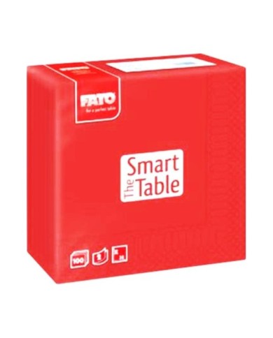 Tovagliolo 38x38 Smart Rosso 2V 100pzx18