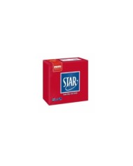 Tovagliolo 38X38 Star microcollato Rosso 2V 40pzx30