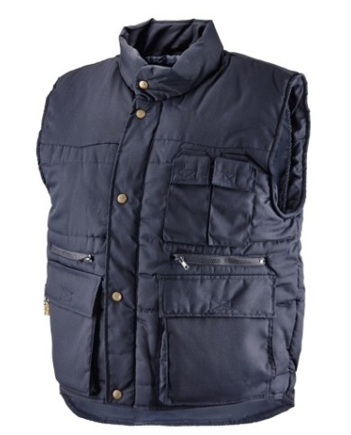 ANNECY Gilet in 65% poliestere 35% cotone Blu Taglia: L-XL