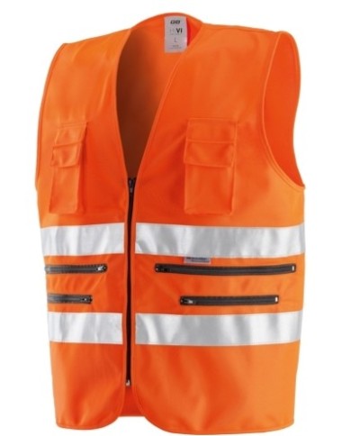 Gilet ad alta visibilità 100% poliestere