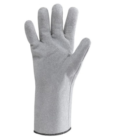 WARMTEC Guanto in tessuto cotone-poliestere rivestito in nitrile - Anticalore (Min.Mul./12)