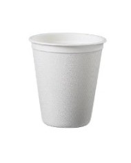 Bicchiere in polpa di cellulosa 240 ml - Ø8x9 cm 50pzx20cf