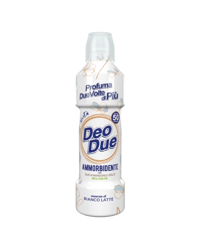 Deo Due Ammorbidente Morbido Premium Collection Essenza di Bianco Latte 1L