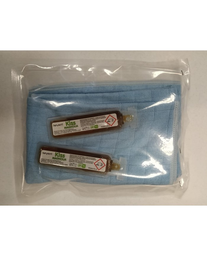 Kit Pavimenti (1 Straccio + 2 Monodose Kiss Magnolia 15ml)