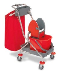 MINIMAX5 Carrello cromato pieghevole mono con 4100PR