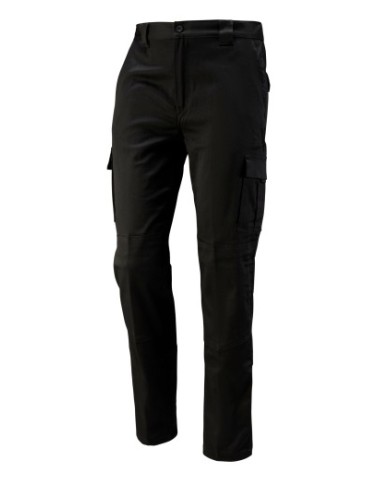 Pantalone Denver Winter multitasche pesante con ginocchia rinforzate in tinta Taglie: XS-4XL