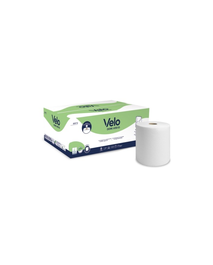 Asciugamani a rotolo Deink A150 Identity Cardboard Core 6rotoli