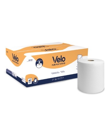 Asciugamani a rotolo Pure Pulp A155 Identity Cardboard Core 6rotoli