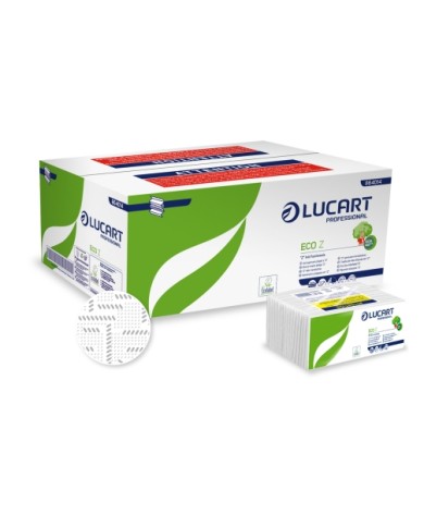 Asciugamani piegati a Z Eco AZ 220foglix18