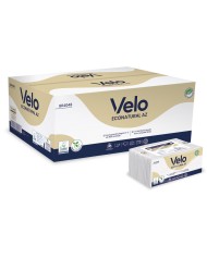 Asciugamani piegati a Z Natural AZ 220foglix18