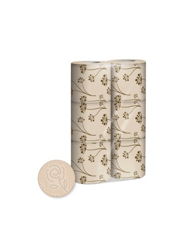 Carta igienica a rotolo monofascettato Natural C1 6rotolix12