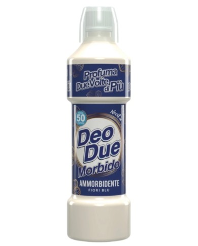 Deo Due Ammorbidente Morbido Fiori Blu 1L