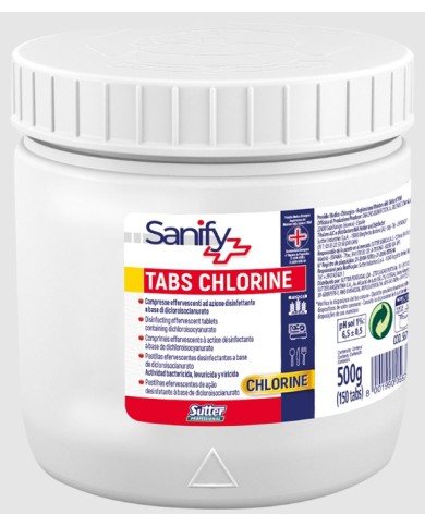 Tabs Chlorine 150 tabs (Min.Multipli 12pz)