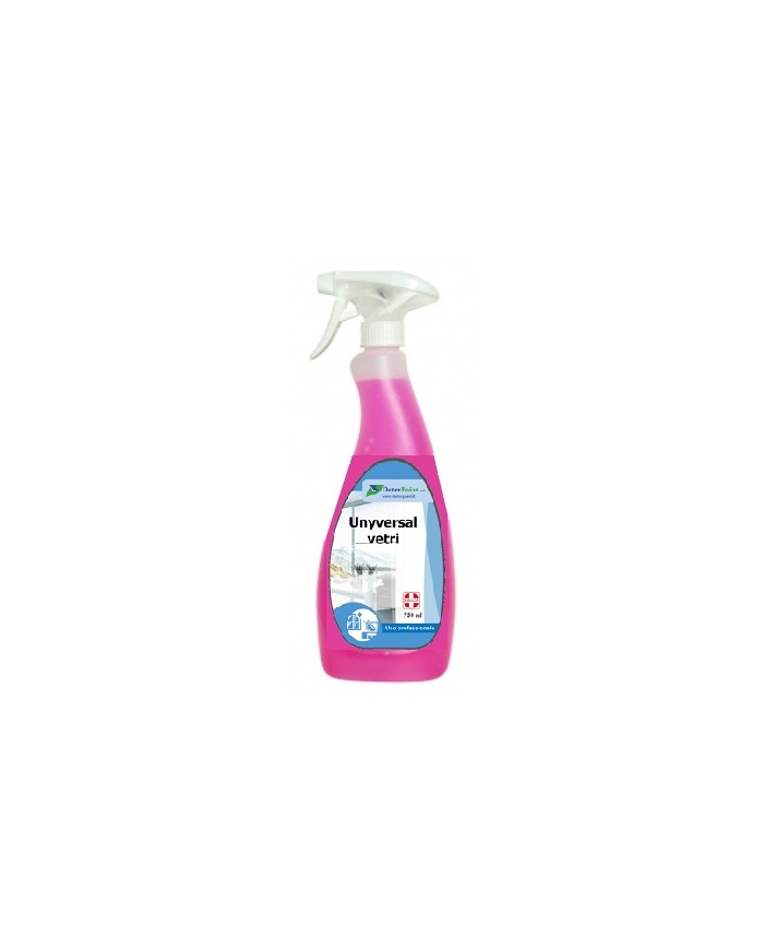 Unyversal vetri 750ml con spray