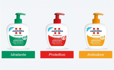 Nuovi saponi igienizzanti 250ml – Amuchina
